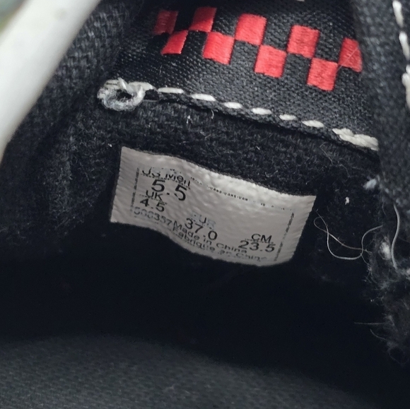 Vans | Old Skool distressed black indie sleeze low-top sneakers | WMS 7 - Picture 8 of 14